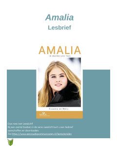 Lesmateriaal bij: Amalia